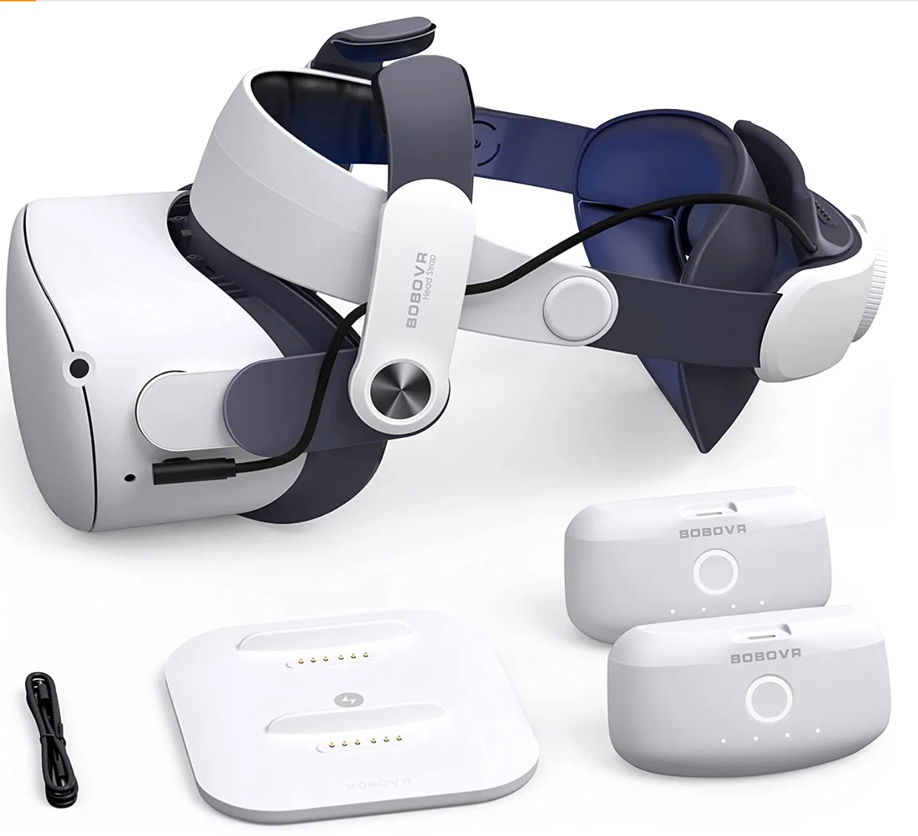 BOBOVR M2 Plus Head Strap For Meta Quest 2