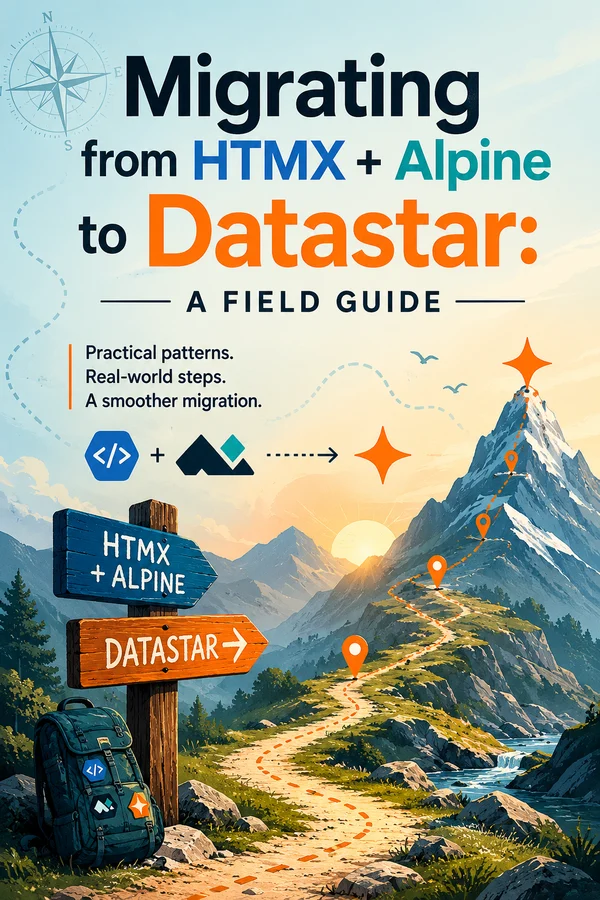 Migrating from HTMX + Alpine to Datastar: A Field Guide